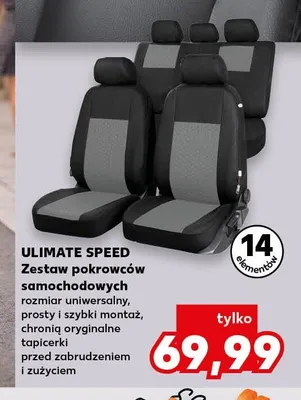 Zestaw pokrowców samochodowych Ultimate Speed promocja w Kaufland