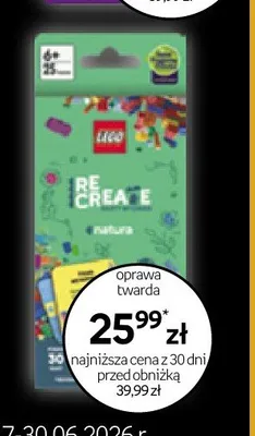 Książka LEGO Re-Create Natura oprawa twarda promocja w Empik
