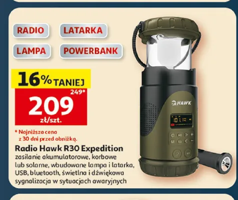 Radio Hawk R30 Expedition promocja w Auchan