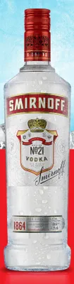 Wódka Smirnoff No 21 37,5% promocja w Biedronka