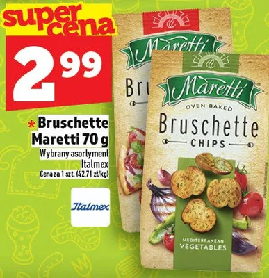 Bruschette Maretti promocja w TOPAZ