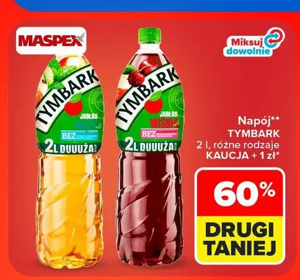 Napój Tymbark promocja w Carrefour Market