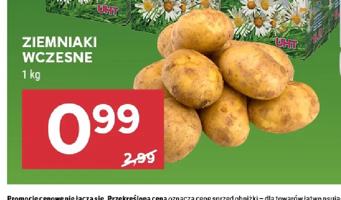 Ziemniaki wczesne promocja w Stokrotka