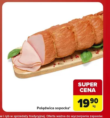Polędwica sopocka promocja w Carrefour Market