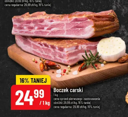 Boczek carski promocja w POLOmarket