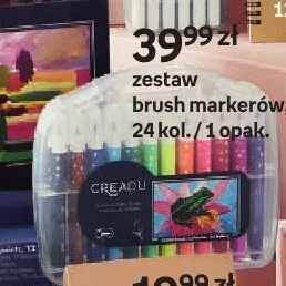 Zestaw brush markerów Creadu promocja w Empik
