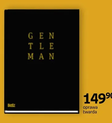 Książka Gentleman Bosz promocja w Empik