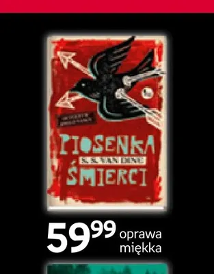 Książka Piosenka śmierci S.S. Van Dine promocja w Empik