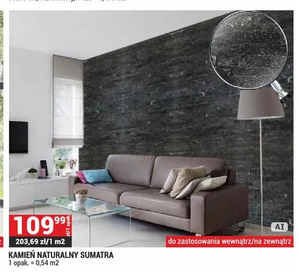 Kamień naturalny Sumatra promocja w Merkury Market