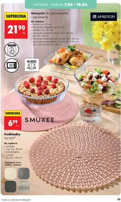 Podkładka na stół promocja w Biedronka