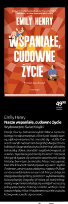 Książka Nasze wspaniałe, cudowne życie Emily Henry oprawa miękka promocja w Empik
