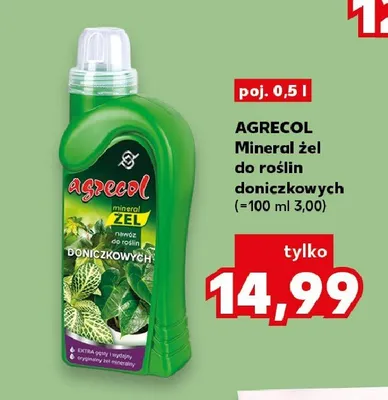 Mineral żel do roślin doniczkowych AGRECOL promocja w Kaufland