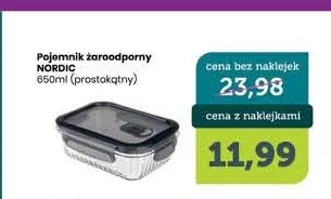Pojemnik żaroodporny Nordic prostokątny promocja w TOPAZ