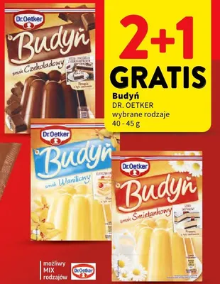 Budyń promocja w Intermarche