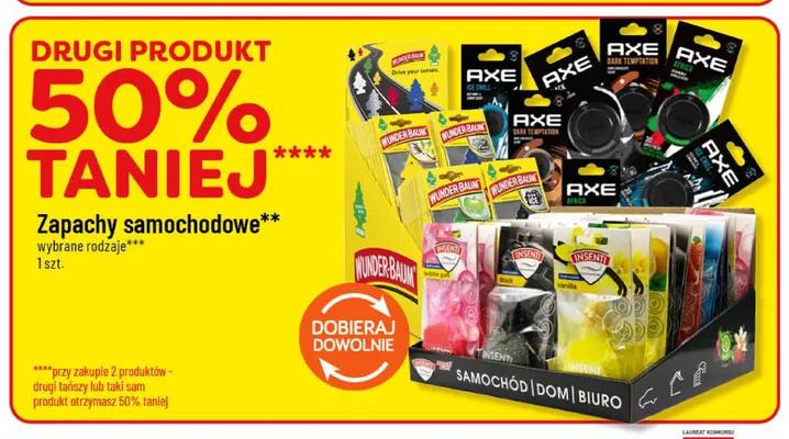 Zapachy samochodowe promocja w POLOmarket