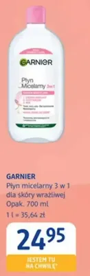 Płyn micelarny 3 w 1 dla skóry wrażliwej promocja w Drogerie DM