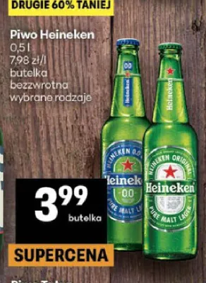 Piwo bezalkoholowe Heineken promocja w Delikatesy Centrum