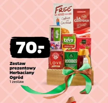 Zestaw prezentowy Herbaciany Ogród promocja w Netto