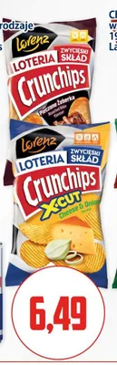 Chipsy Crunchips X-Cut Cheese & Onion promocja w Kupiec
