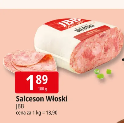 Salceson włoski JBB promocja w Leclerc