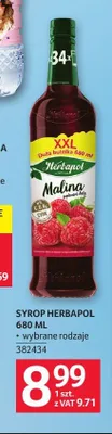 Syrop Herbapol Malina promocja w Selgros