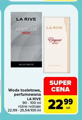 Woda perfumowana La Rive promocja w Carrefour