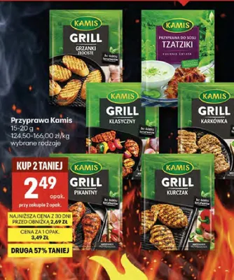 Przyprawa do sosu Kamis Tzatziki promocja w Delikatesy Centrum