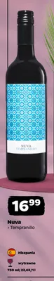 Wino czerwone Nuva Tempranillo promocja w Netto