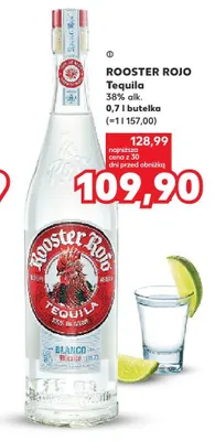 Tequila Rooster Rojo Blanco promocja w Kaufland