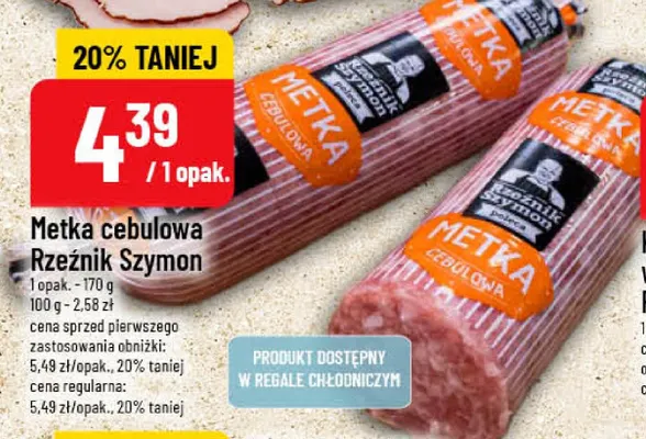 Metka cebulowa Rzeźnik Szymon promocja w POLOmarket