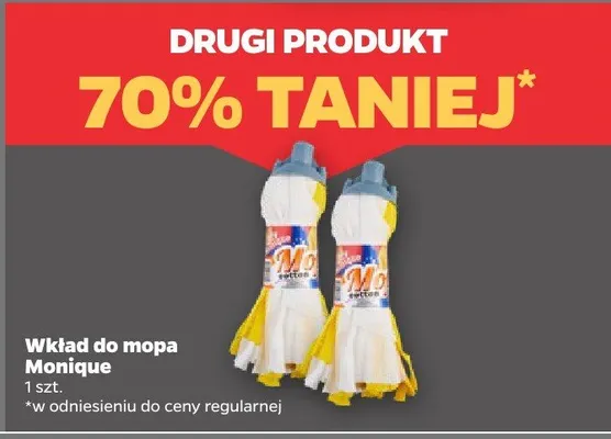 Wkład do mopa Monique promocja w Netto