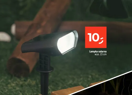 Lampka solarna promocja w Dealz