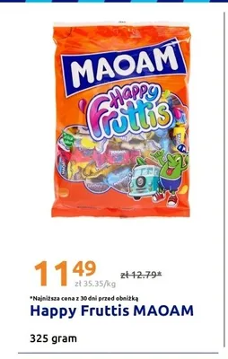 Happy Fruttis MAOAM promocja w Action