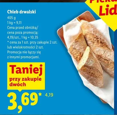 Chleb drwalski promocja w Lidl