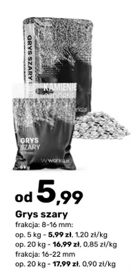 Grys szary promocja w Bricomarche