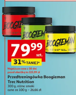 Przedtreningówka Boogieman Trec Nutrition promocja w Auchan