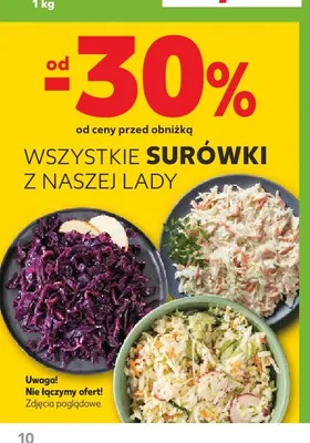Wszystkie surówki z Naszej Lady promocja w Kaufland