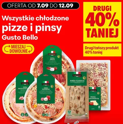Pizza Pepperoni Gusto Bello promocja w Biedronka