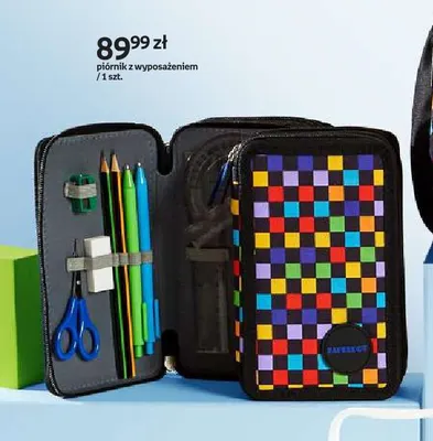 Piórnik z wyposażeniem Square Style Paperdot promocja w Empik