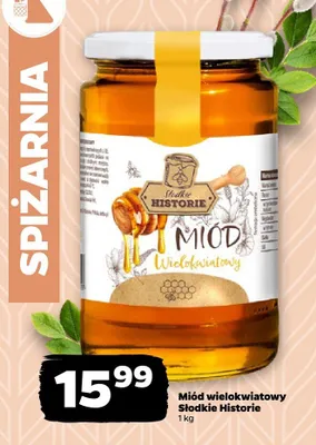 Miód wielokwiatowy promocja w Netto