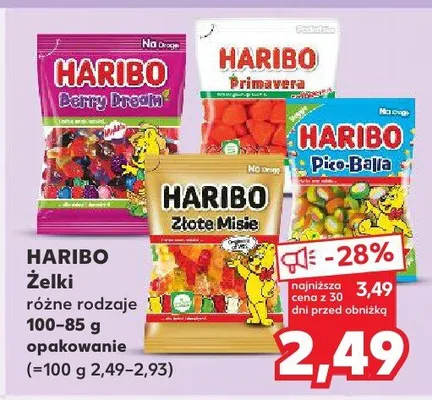 Żelki różne rodzaje promocja w Kaufland