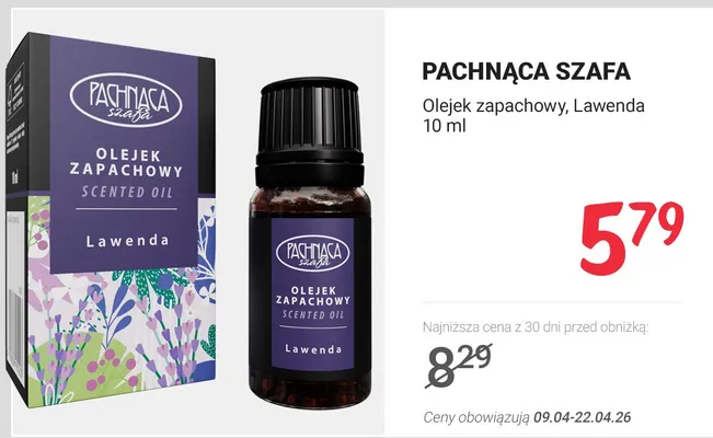 Olejek zapachowy Lawenda promocja w Rossmann