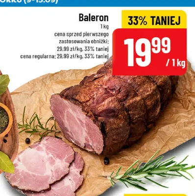Baleron promocja w POLOmarket