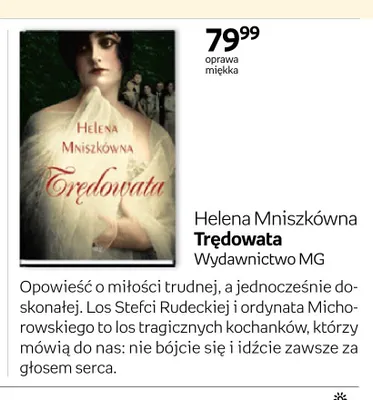 Książka Trędowata promocja w Empik