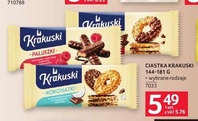 Ciastka Krakuski promocja w Selgros