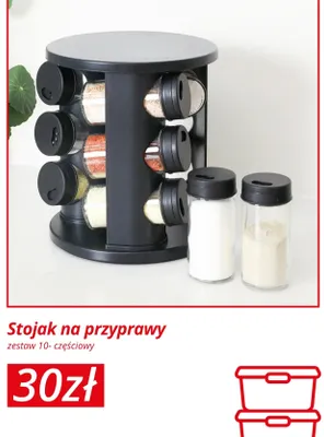 Stojak na przyprawy promocja w KiK