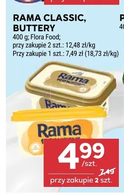 Margaryna Rama Classic promocja w Stokrotka
