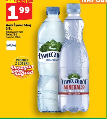 Woda niegazowana Żywiec Zdrój promocja w TOPAZ