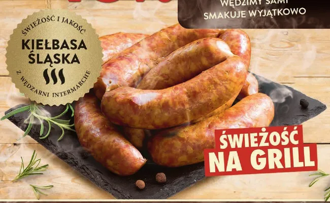 Kiełbasa Śląska z wędzarni Intermarché promocja w Intermarche