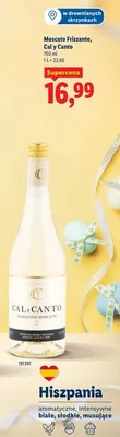 Moscato Frizzante Cal y Canto promocja w Lidl